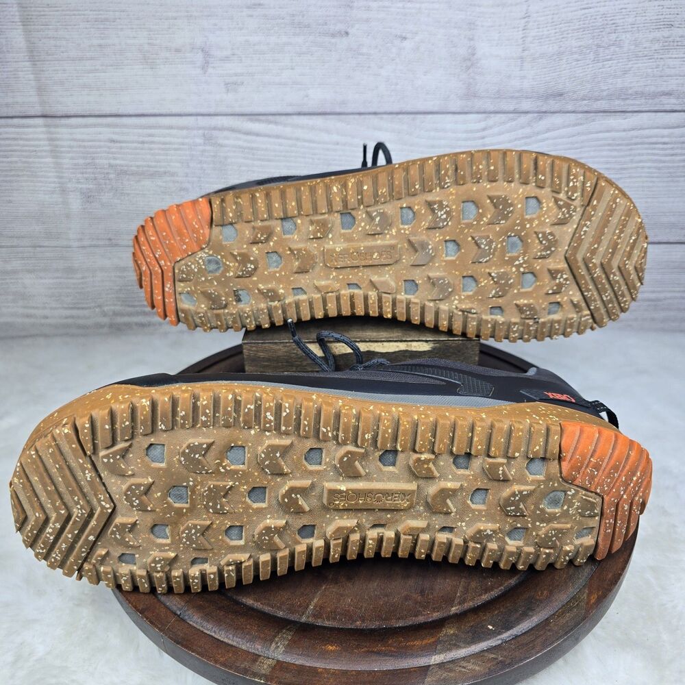 Xero Shoes Ridgeway Mesh Low Gray Black Trail Hiking Barefoot Sneaker Men Sz 12 - Picture 9 of 11